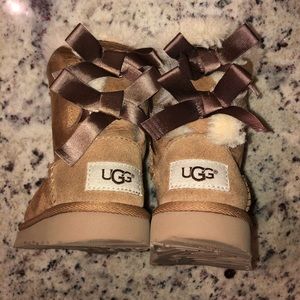Little girls UGG boots Size 6
